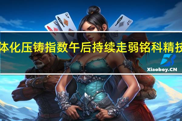 一体化压铸指数午后持续走弱铭科精技跌近9%