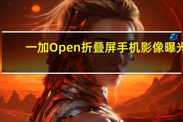 一加Open折叠屏手机影像曝光：双层晶体管大底主摄