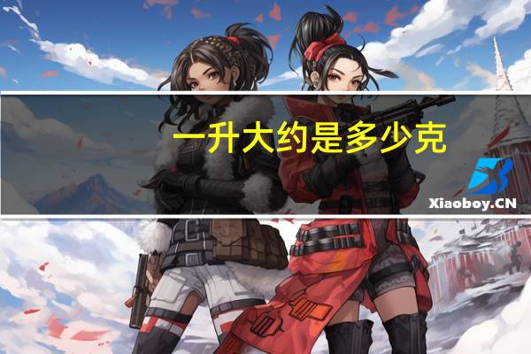 一升大约是多少克