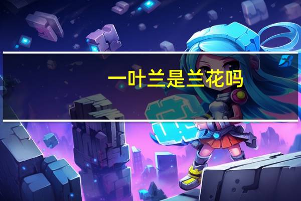 一叶兰是兰花吗