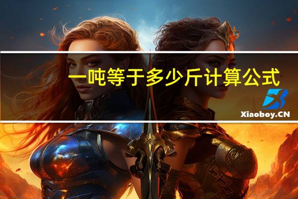 一吨等于多少斤计算公式（一吨等于多少斤）