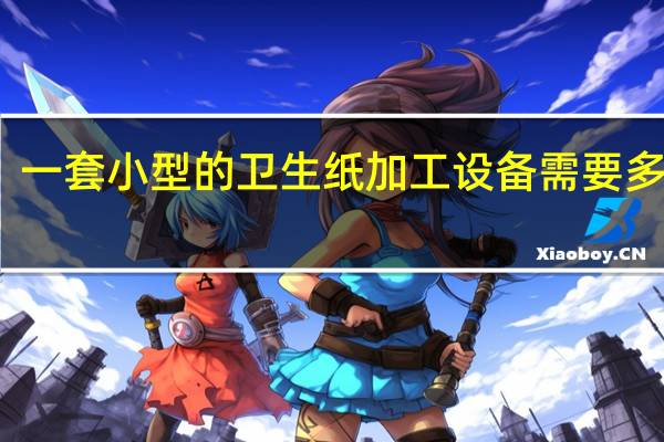 一套小型的卫生纸加工设备需要多少钱