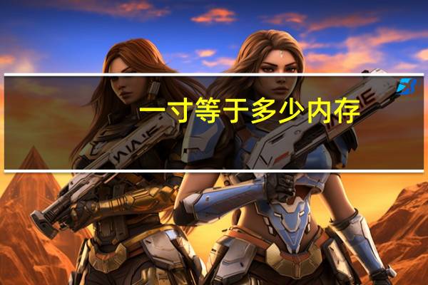 一寸等于多少内存
