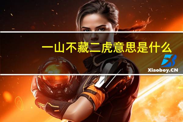 一山不藏二虎意思是什么
