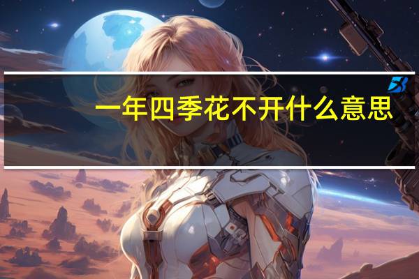 一年四季花不开什么意思