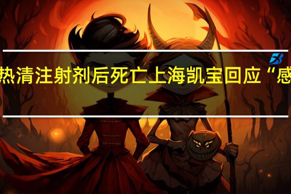 一患者注射痰热清注射剂后死亡上海凯宝回应“感到痛惜正汇总信息”