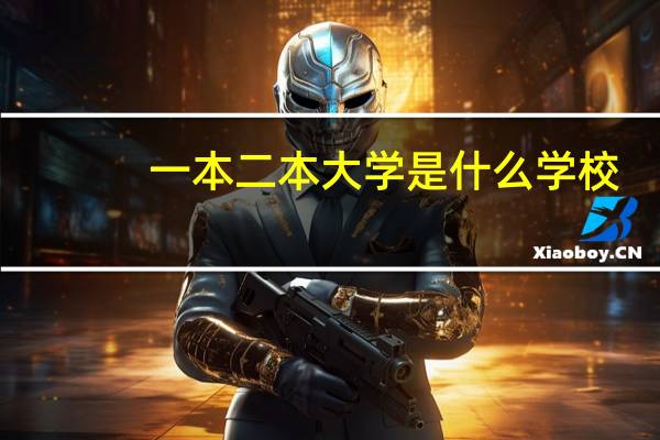 一本二本大学是什么学校