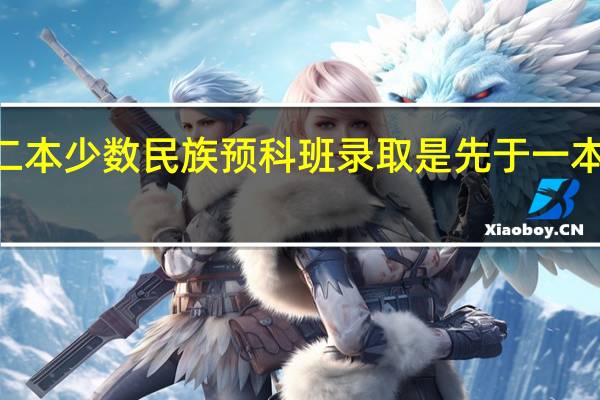 一本二本少数民族预科班录取是先于一本二本A类吗