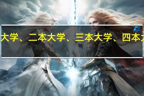 一本大学、二本大学、三本大学、四本大学的区别
