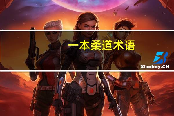 一本柔道术语