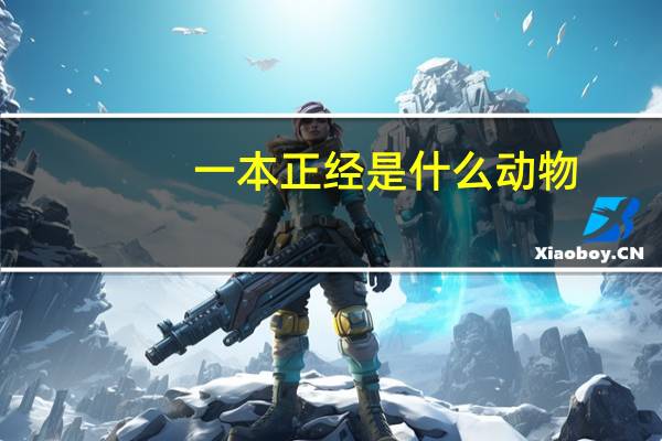 一本正经是什么动物