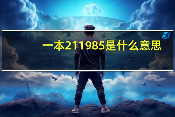 一本211985是什么意思