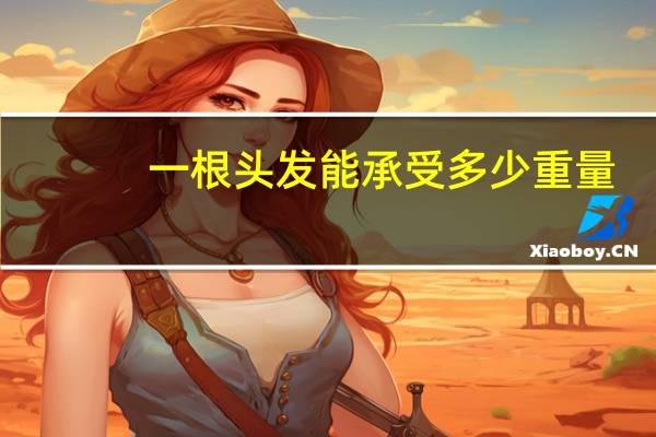 一根头发能承受多少重量