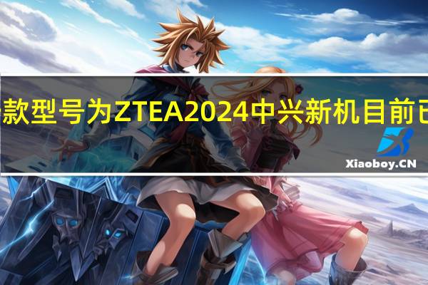 一款型号为ZTEA2024中兴新机目前已经入网