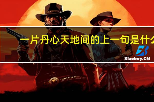 一片丹心天地间的上一句是什么