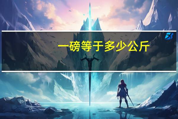 一磅等于多少公斤