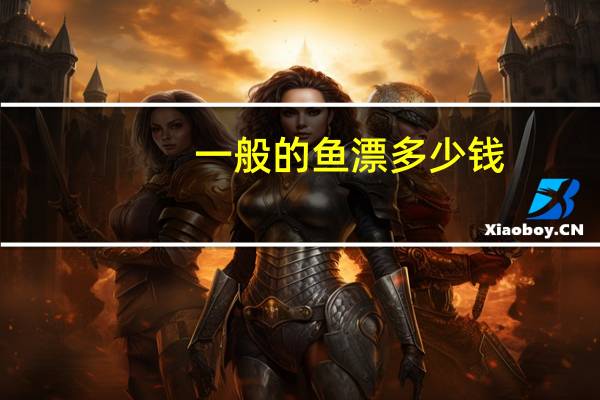 一般的鱼漂多少钱，浮漂最贵的多少一支