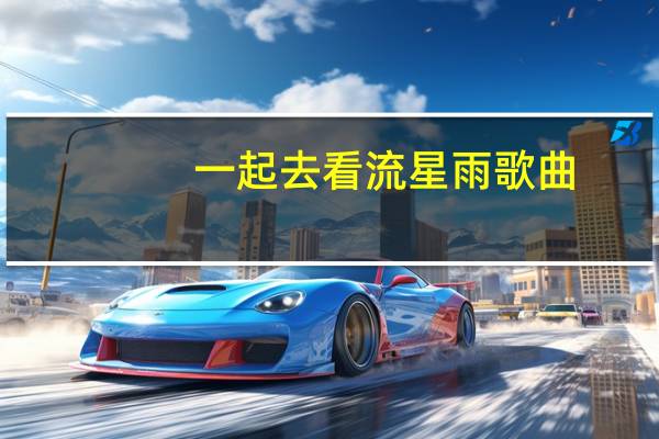 一起去看流星雨歌曲