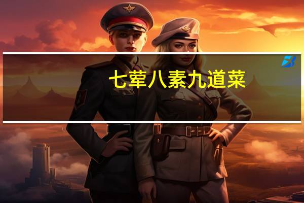 七荤八素九道菜