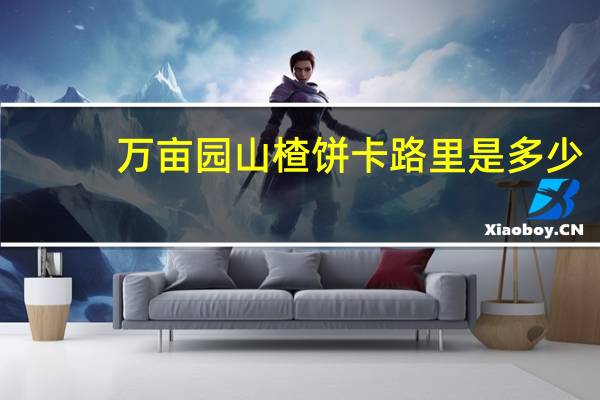 万亩园 山楂饼卡路里是多少