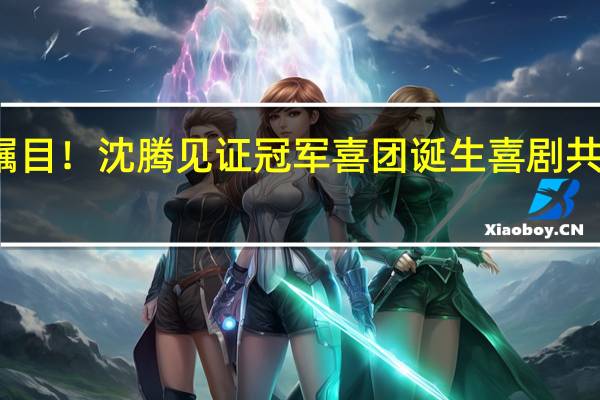 万众瞩目！沈腾见证冠军喜团诞生 喜剧共鸣深度思考