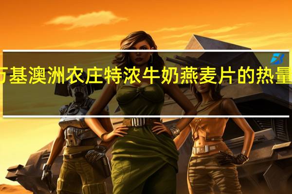 万基 澳洲农庄特浓牛奶燕麦片的热量是多少