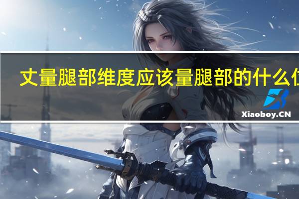 丈量腿部维度应该量腿部的什么位置（百慕大三角的维度位置大约是多少）