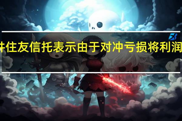 三井住友信托表示由于对冲亏损将利润目标减半