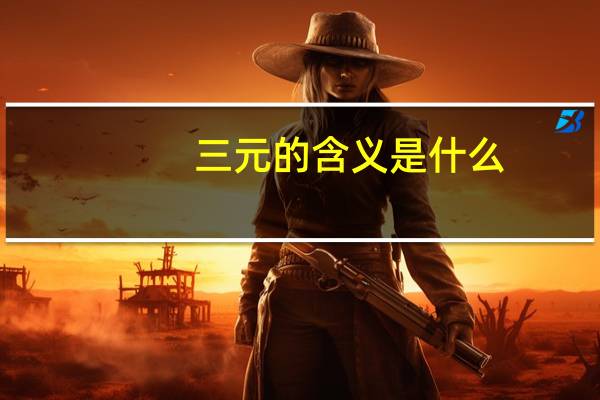 三元的含义是什么