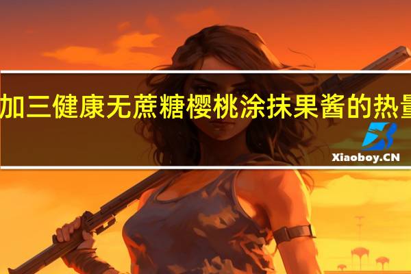 三加三 健康无蔗糖樱桃涂抹果酱的热量是多少