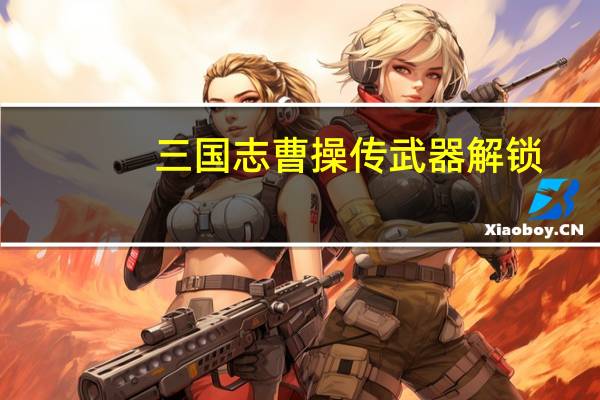 三国志曹操传武器解锁（三国志曹操传武将培养）