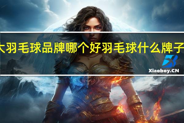 三大羽毛球品牌哪个好 羽毛球什么牌子的质量好