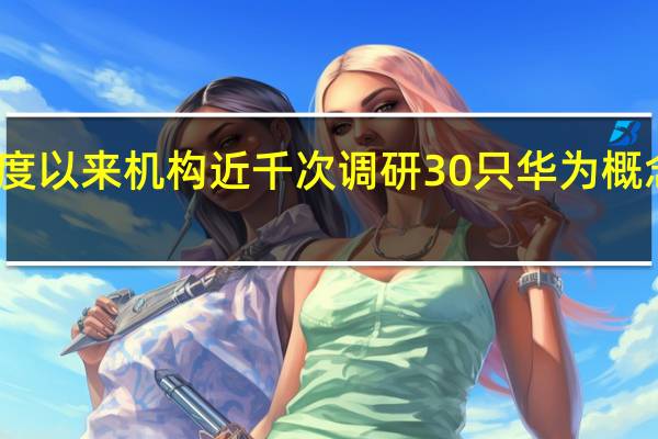 三季度以来机构近千次调研 30只华为概念股受关注