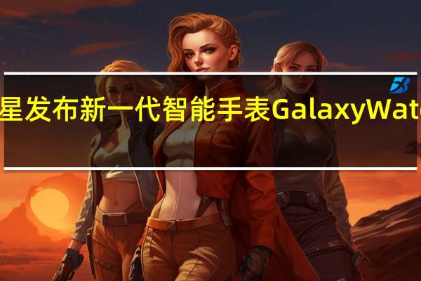三星发布新一代智能手表GalaxyWatch5系列