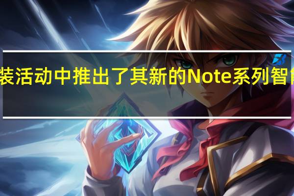 三星在一场无包装活动中推出了其新的Note系列智能手机GalaxyNote10