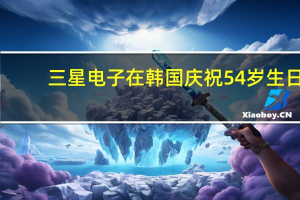 三星电子在韩国庆祝 54 岁生日
