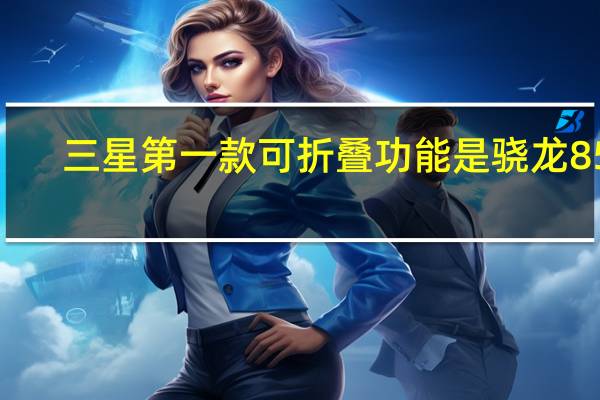 三星第一款可折叠功能是骁龙855