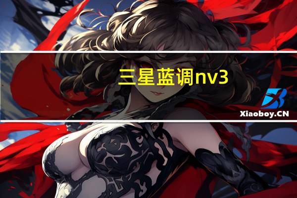 三星蓝调nv3（三星及蓝调及NV3及数码相机怎么样）