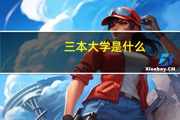 三本大学是什么