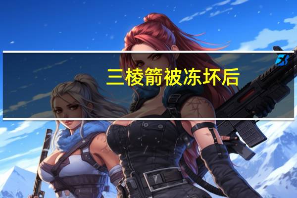 三棱箭被冻坏后