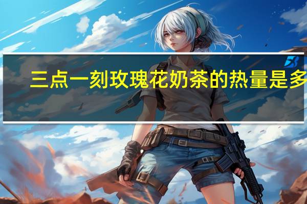 三点一刻 玫瑰花奶茶的热量是多少