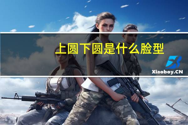 上圆下圆是什么脸型