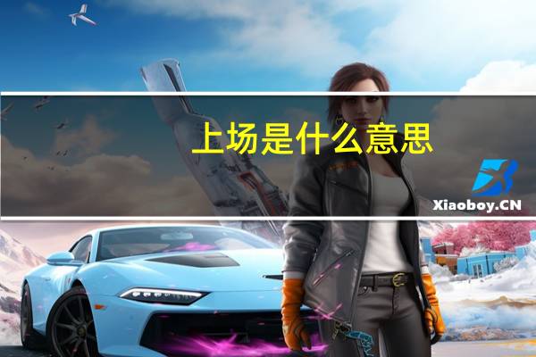 上场是什么意思