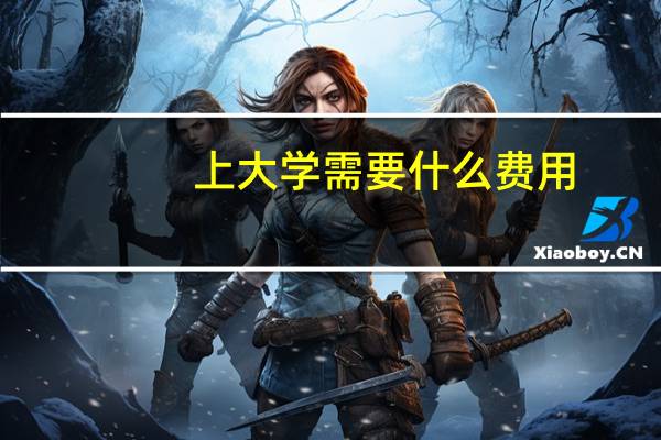上大学需要什么费用,大概多少钱一学期
