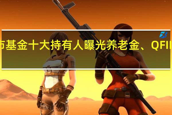 上市基金十大持有人曝光 养老金、QFII大举建仓