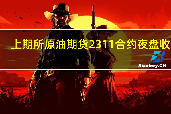 上期所原油期货2311合约夜盘收涨0.49%报678.60元人民币/桶