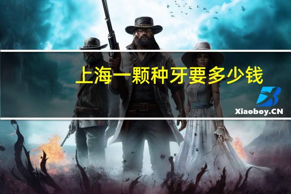 上海一颗种牙要多少钱，上海做种植牙一颗要多少钱