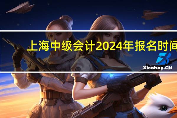上海中级会计2024年报名时间