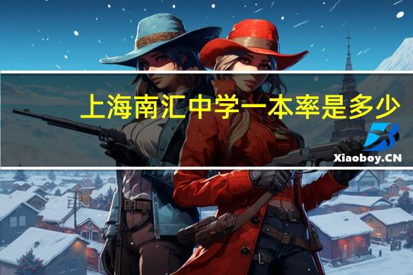 上海南汇中学一本率是多少