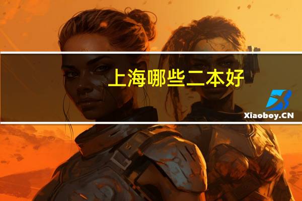 上海哪些二本好